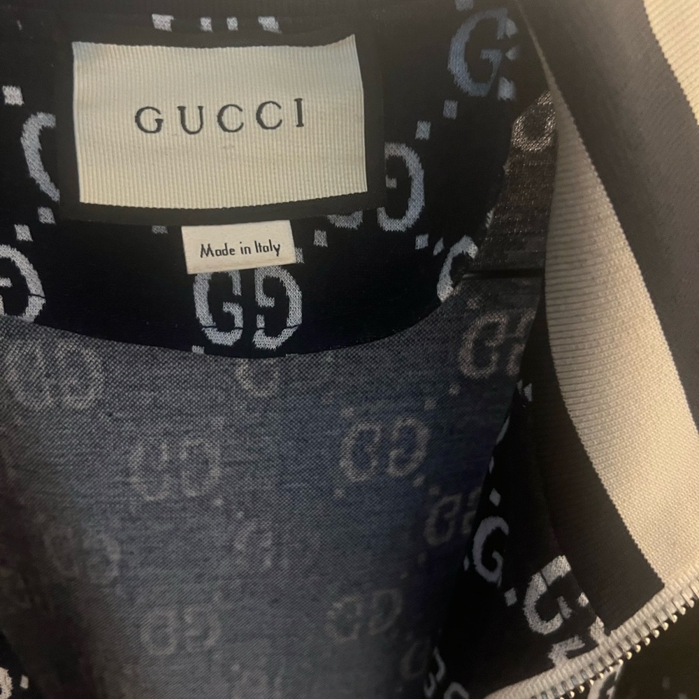 Gucci Monochrome GG Logo Jacket - Picture 3 of 7